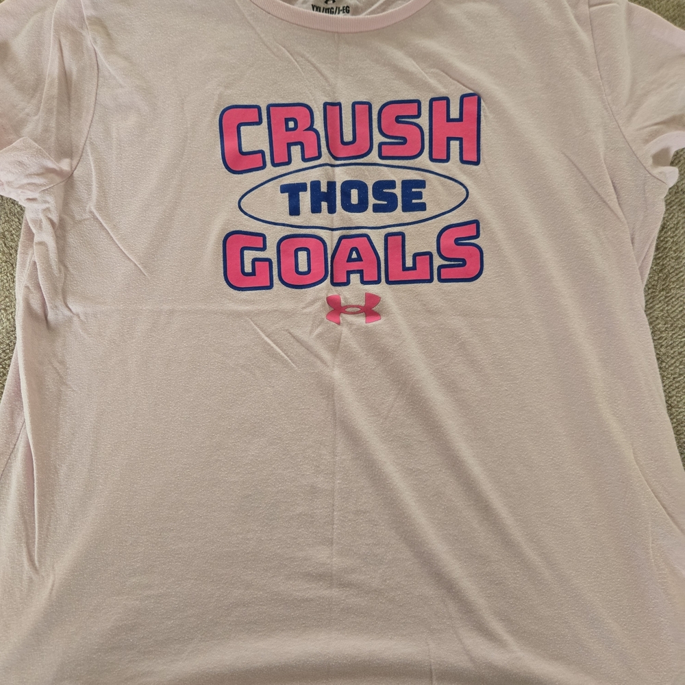 Under Armour Pink Graphic T-Shirt